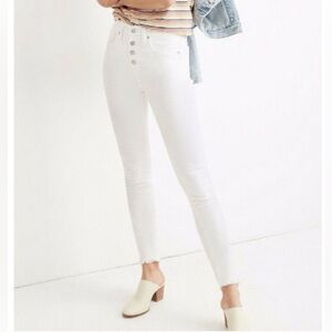 Madewell Women's Skinny Jeans - White